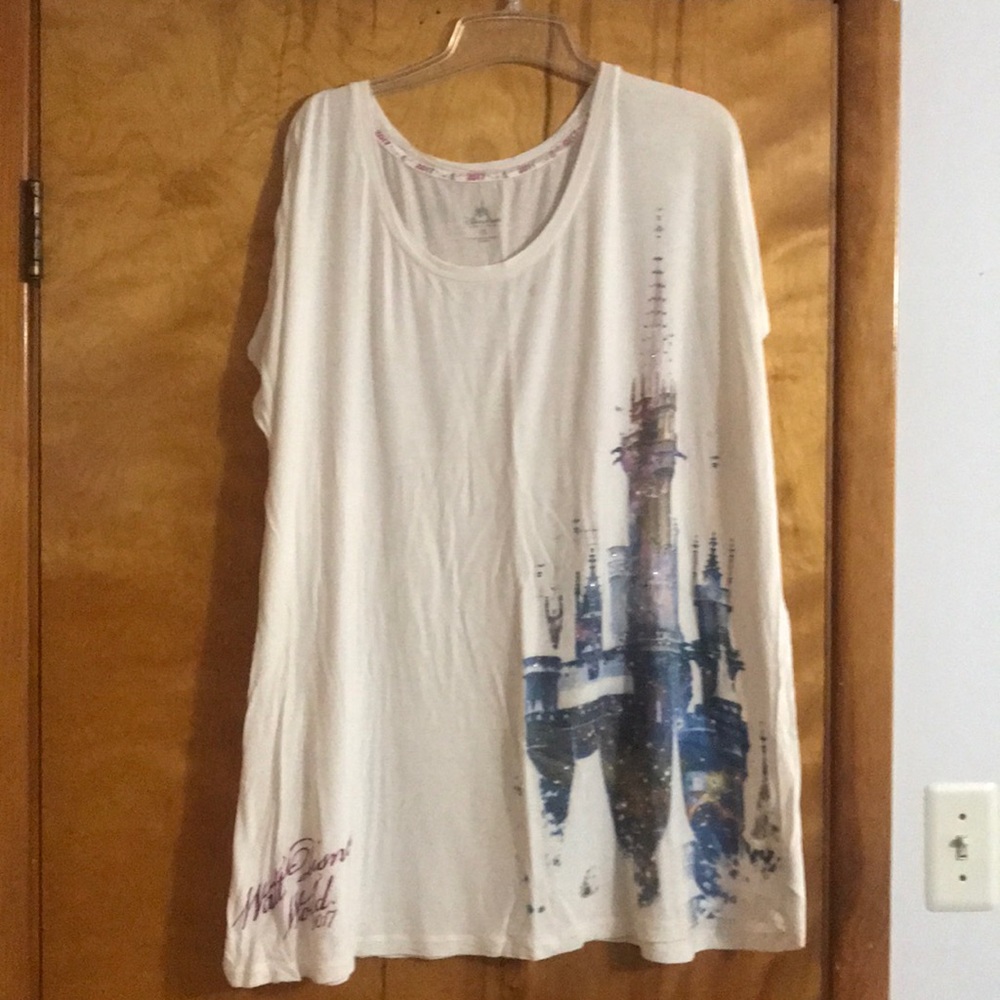 Disney castle tee